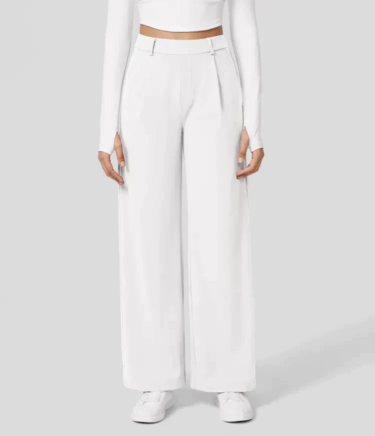 Hailee | Stretchbroek met hoge taille