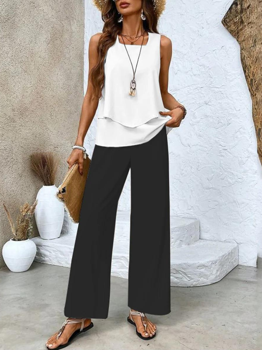 Marina™ | Elegante Lente Set (broek+top)