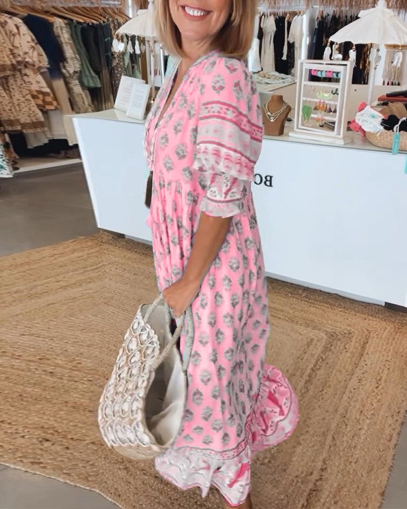 HILEY | Casual jurk met print