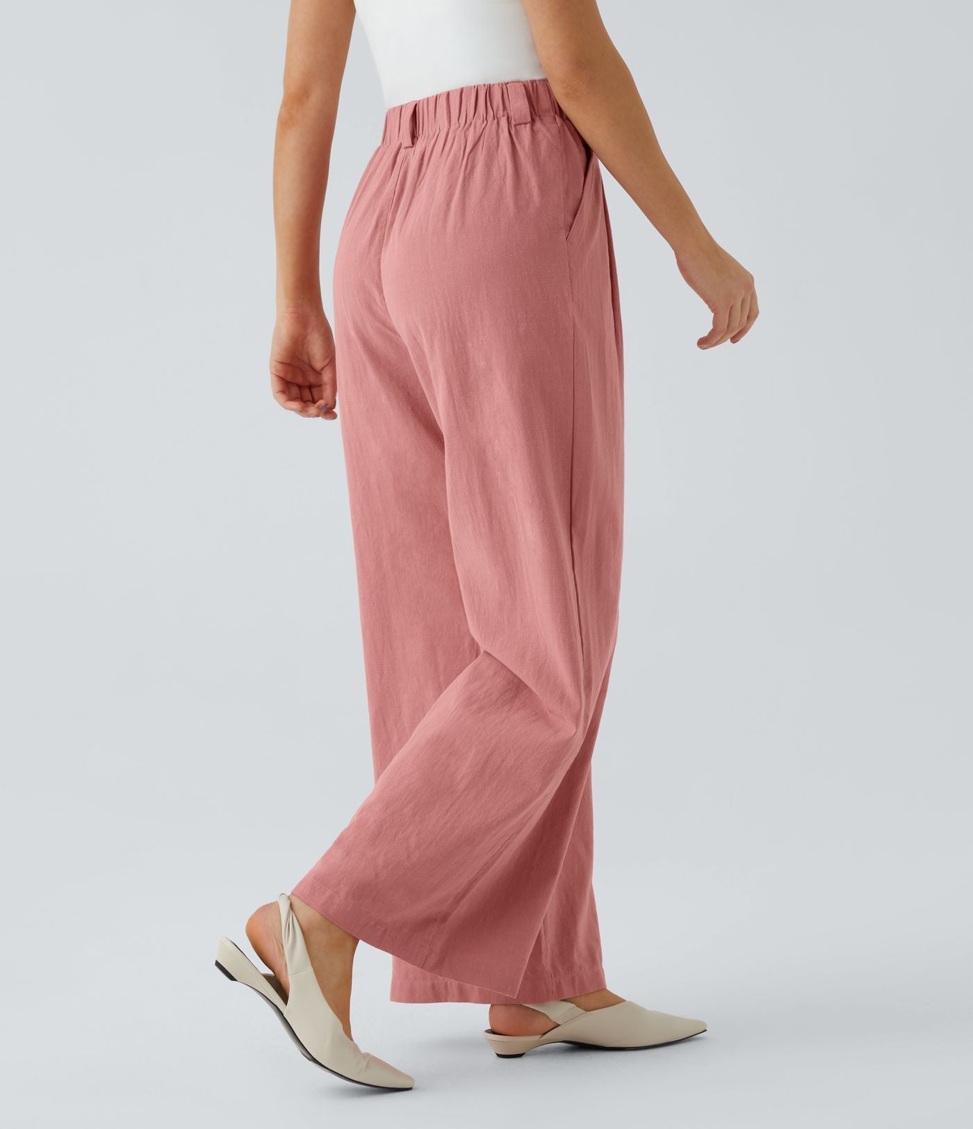 Hailee | Stretchbroek met hoge taille