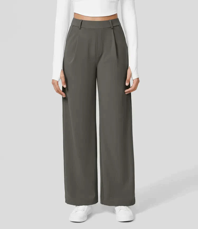 Hailee | Stretchbroek met hoge taille