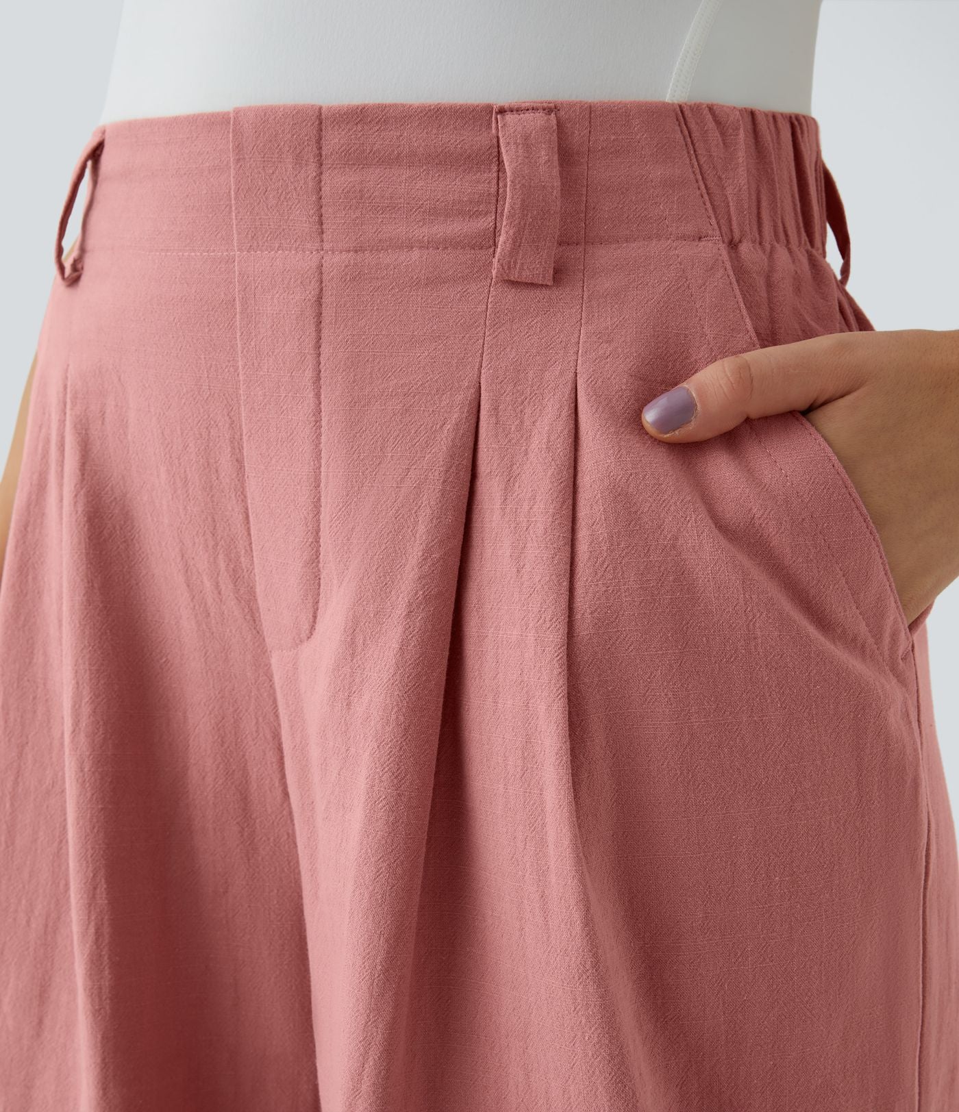 Hailee | Stretchbroek met hoge taille