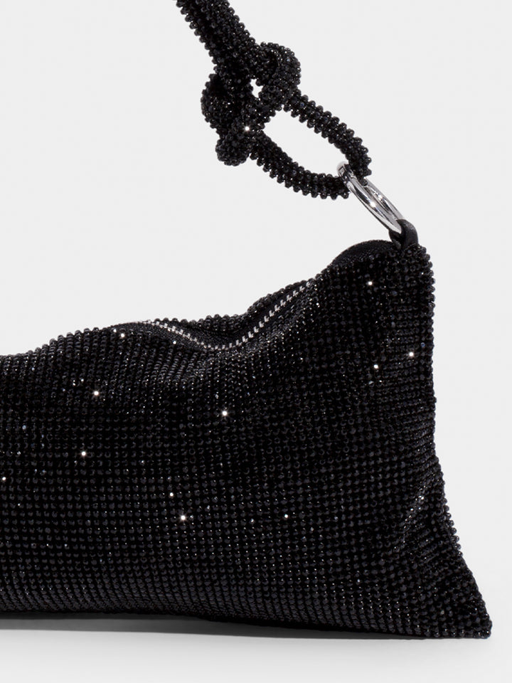 SOPHIA | Luxe Glanzende Tas met Kettingdetail