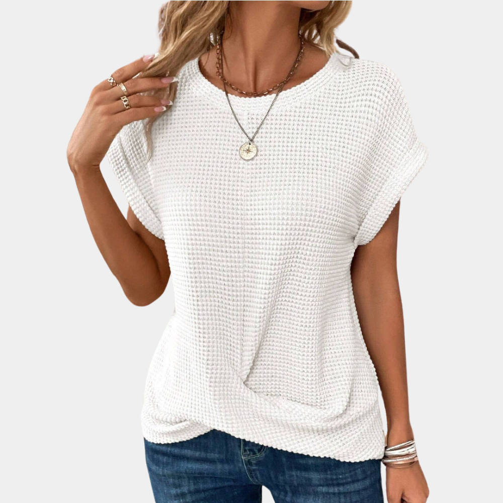 Estella | T-shirt met ronde hals voor dames