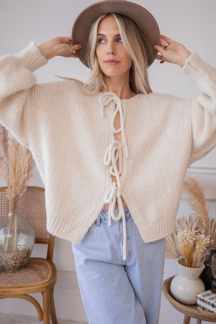 Saskia™ | Strikjes Vest