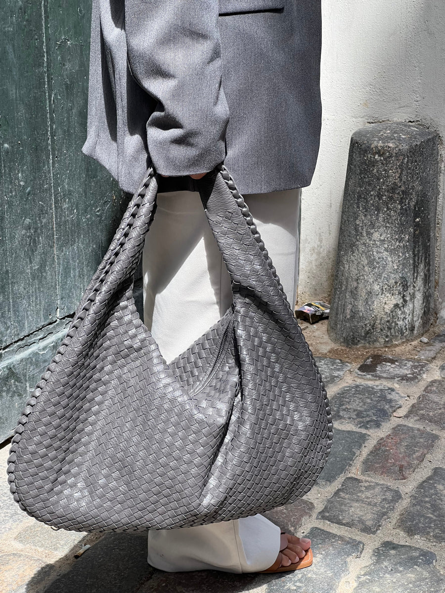 DORIN | Trendy gevlochten handtas