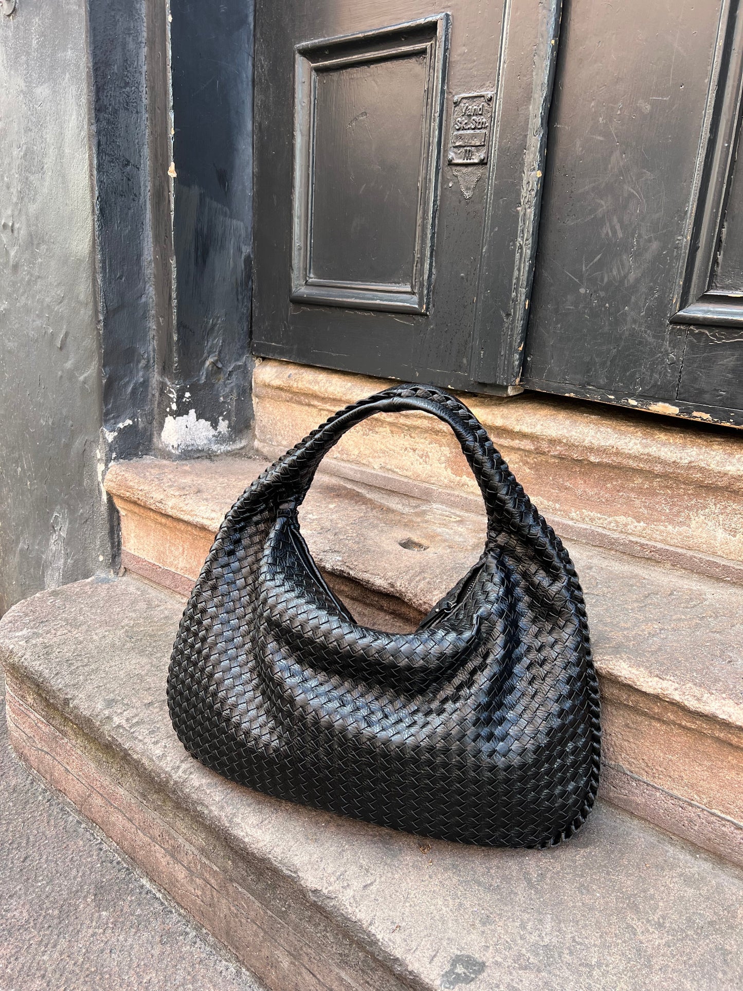 DORIN | Trendy gevlochten handtas