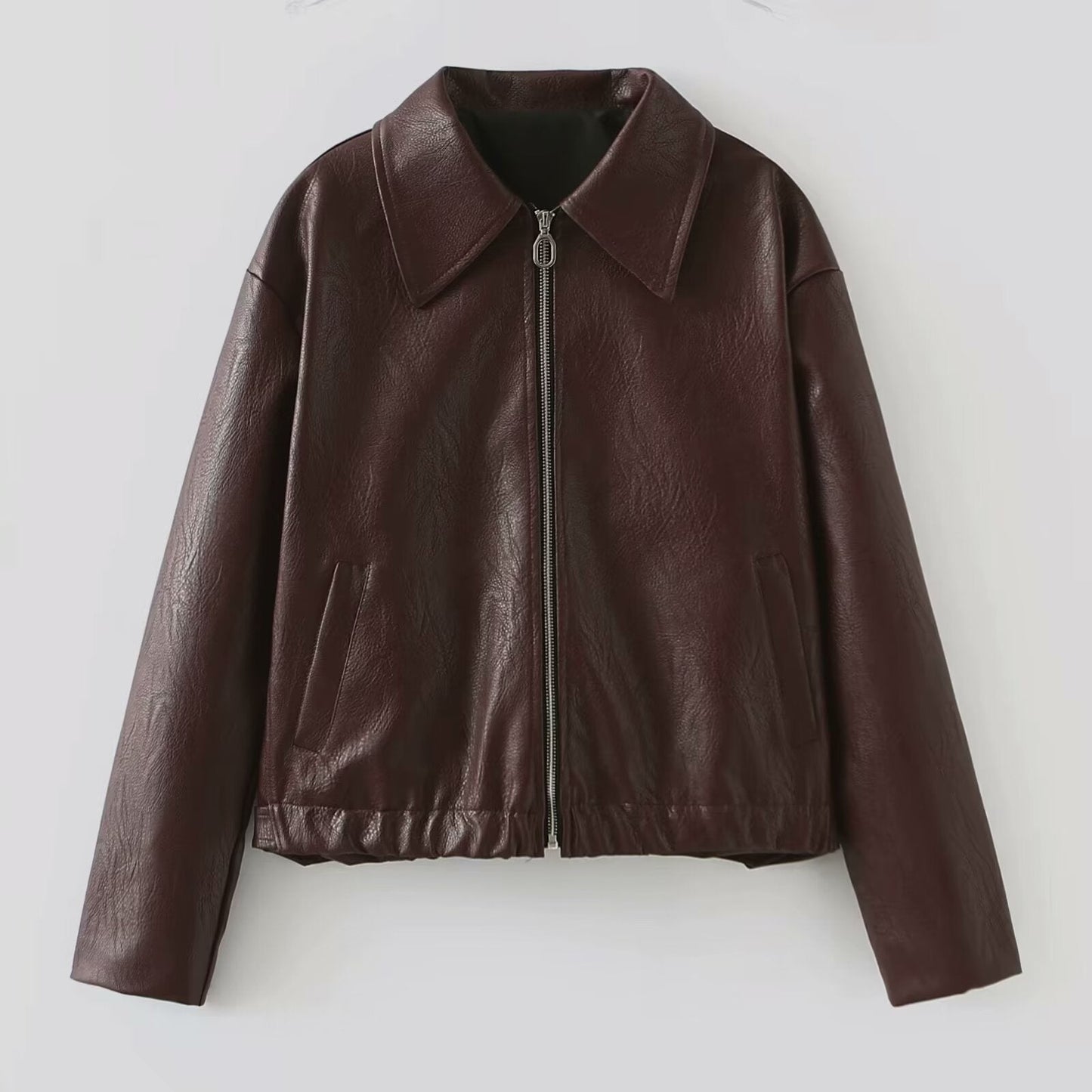 Vintage | Revers rits jas
