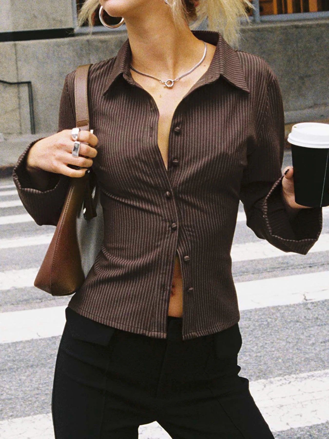 Veronica | Tijdloze Retro Blouse