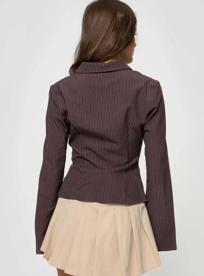 Veronica | Tijdloze Retro Blouse