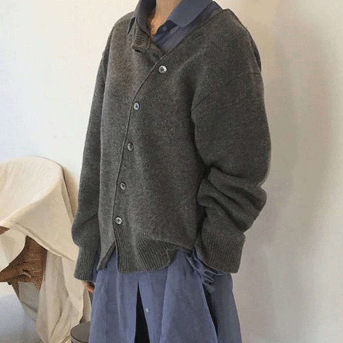 Damino | Wollen oversized trui
