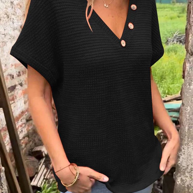 CozyChic™ | Top met korte mouwen