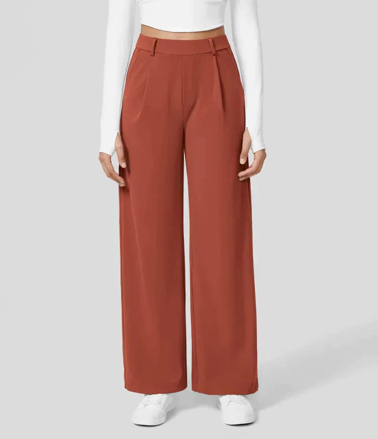 Hailee | Stretchbroek met hoge taille