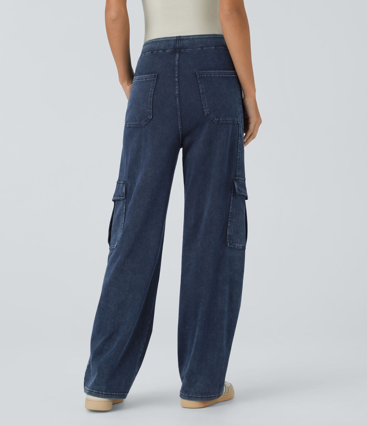 Mandy | Stretchy Cargo Jeans