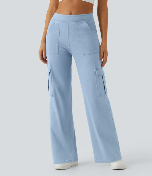 Mandy | Stretchy Cargo Jeans