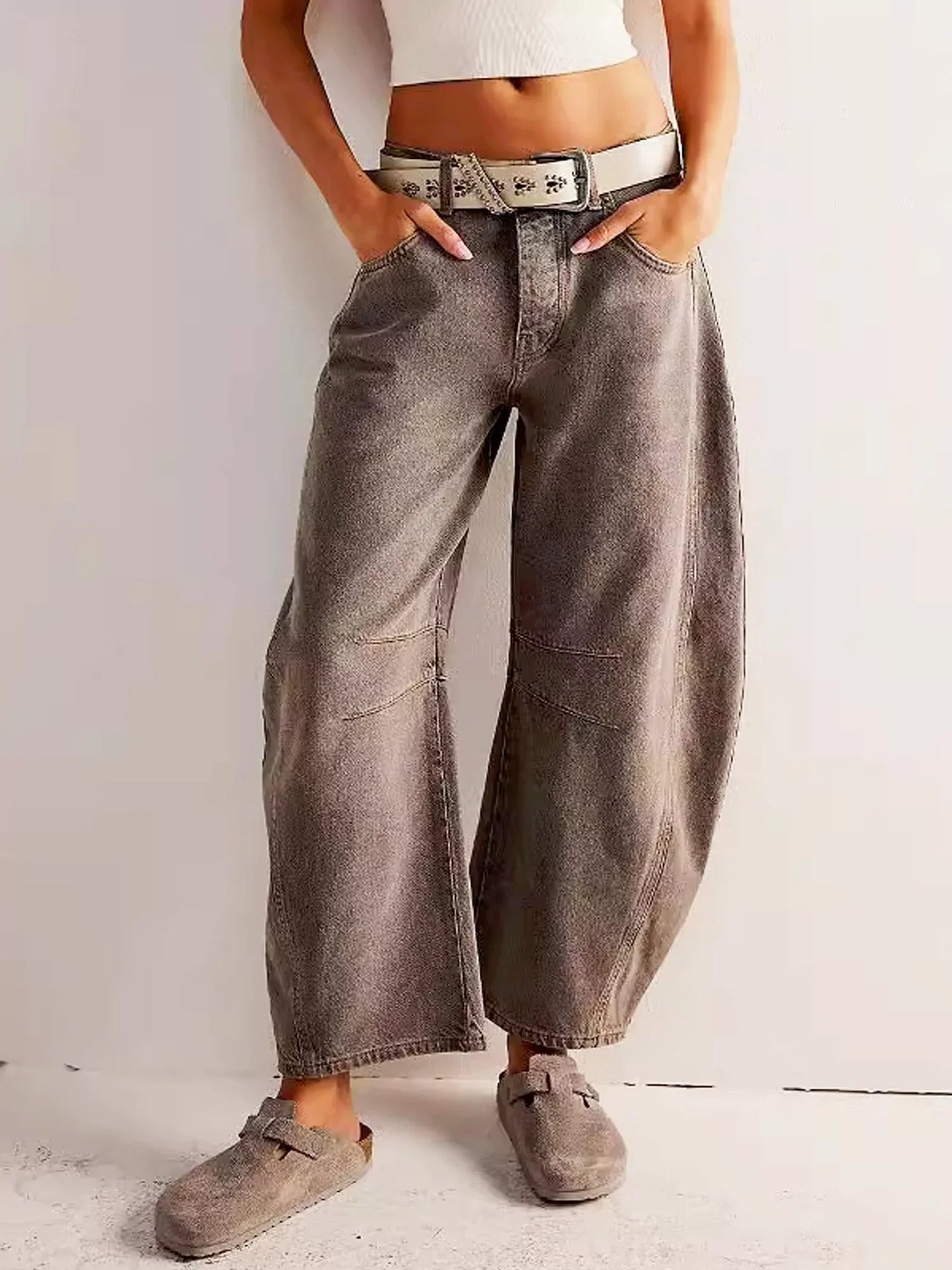 Noa | Luipaard jeans
