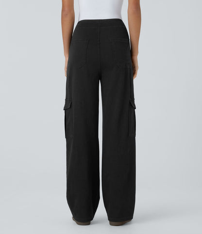 Mandy | Stretchy Cargo Jeans