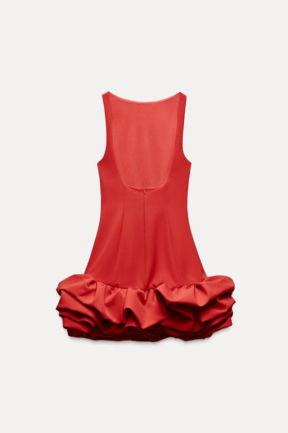 Selina | Ruffle Dress