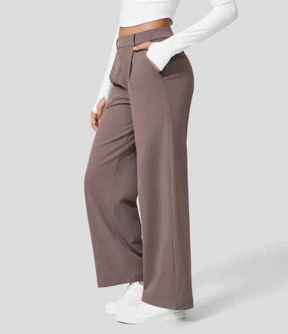 Hailee | Stretchbroek met hoge taille