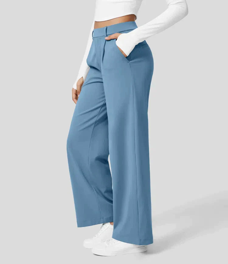 Hailee | Stretchbroek met hoge taille