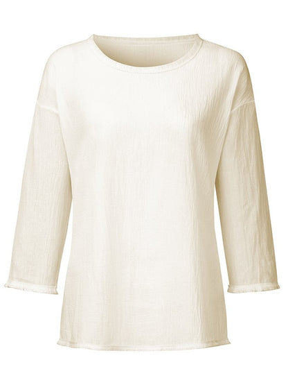 Charleigh | Stijlvol casual linnen T-shirt