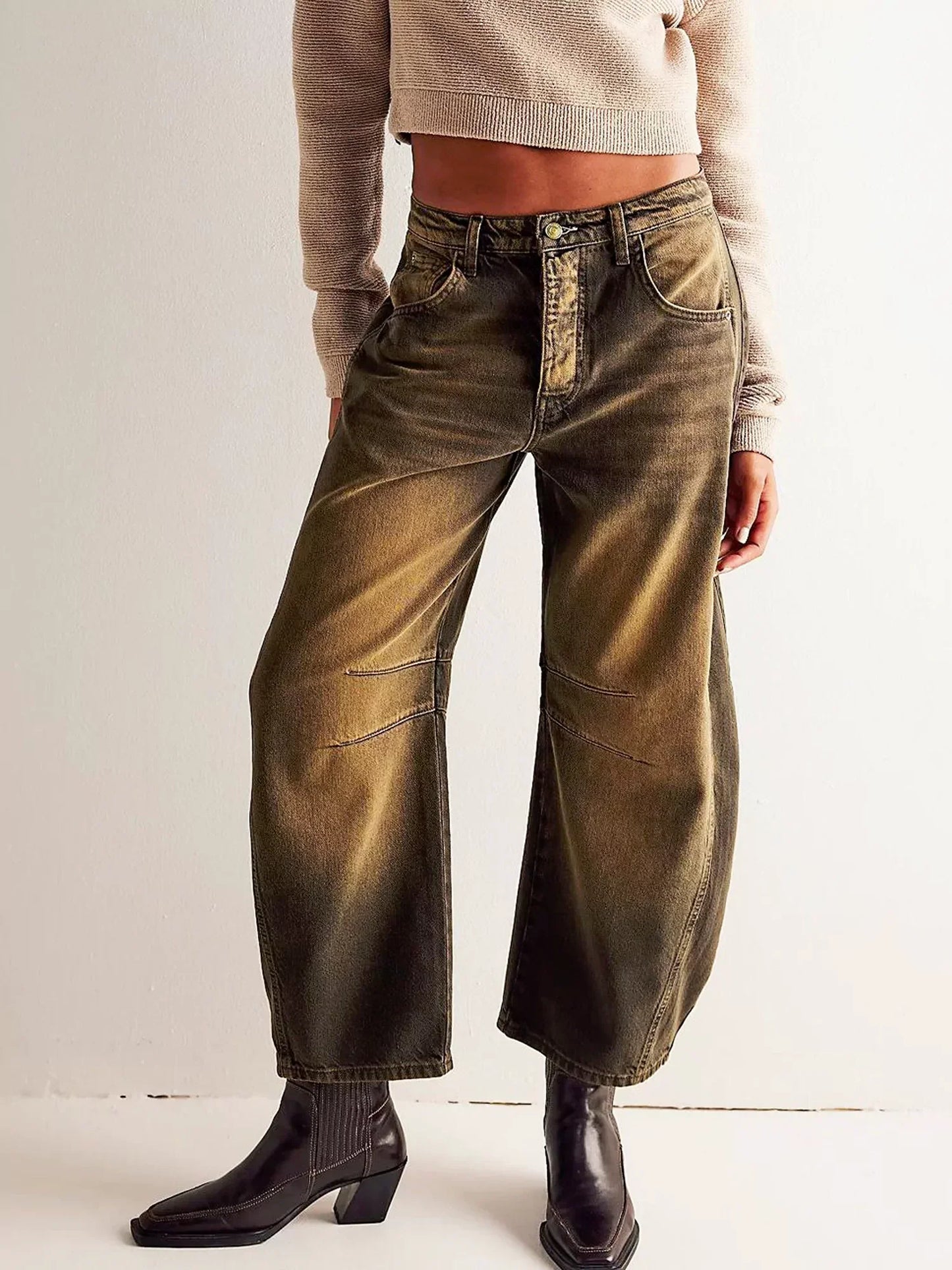 Noa | Luipaard jeans