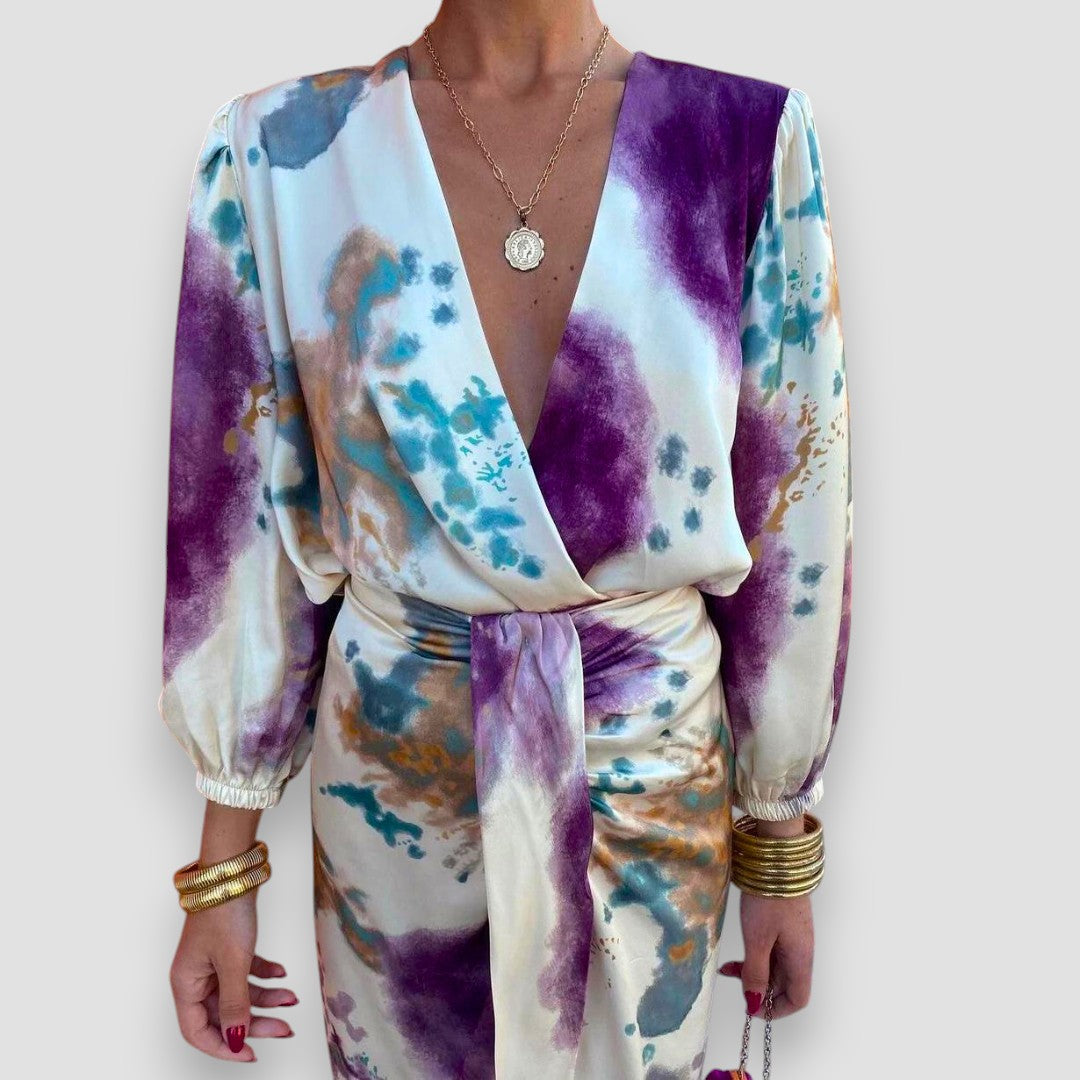 Larissa | Elegante Jurk met V-Hals