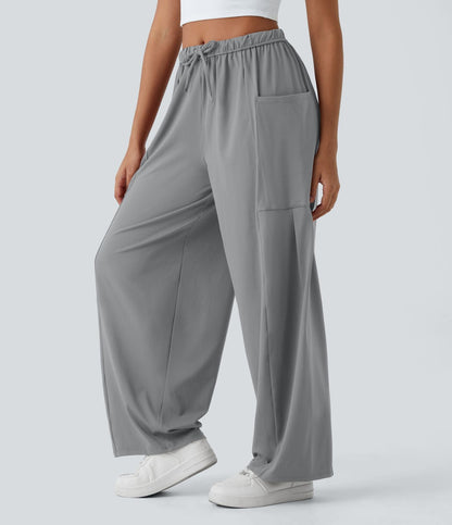 Elena | Flowy Comfort Palazzo Broek
