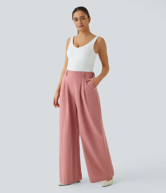 Hailee | Stretchbroek met hoge taille