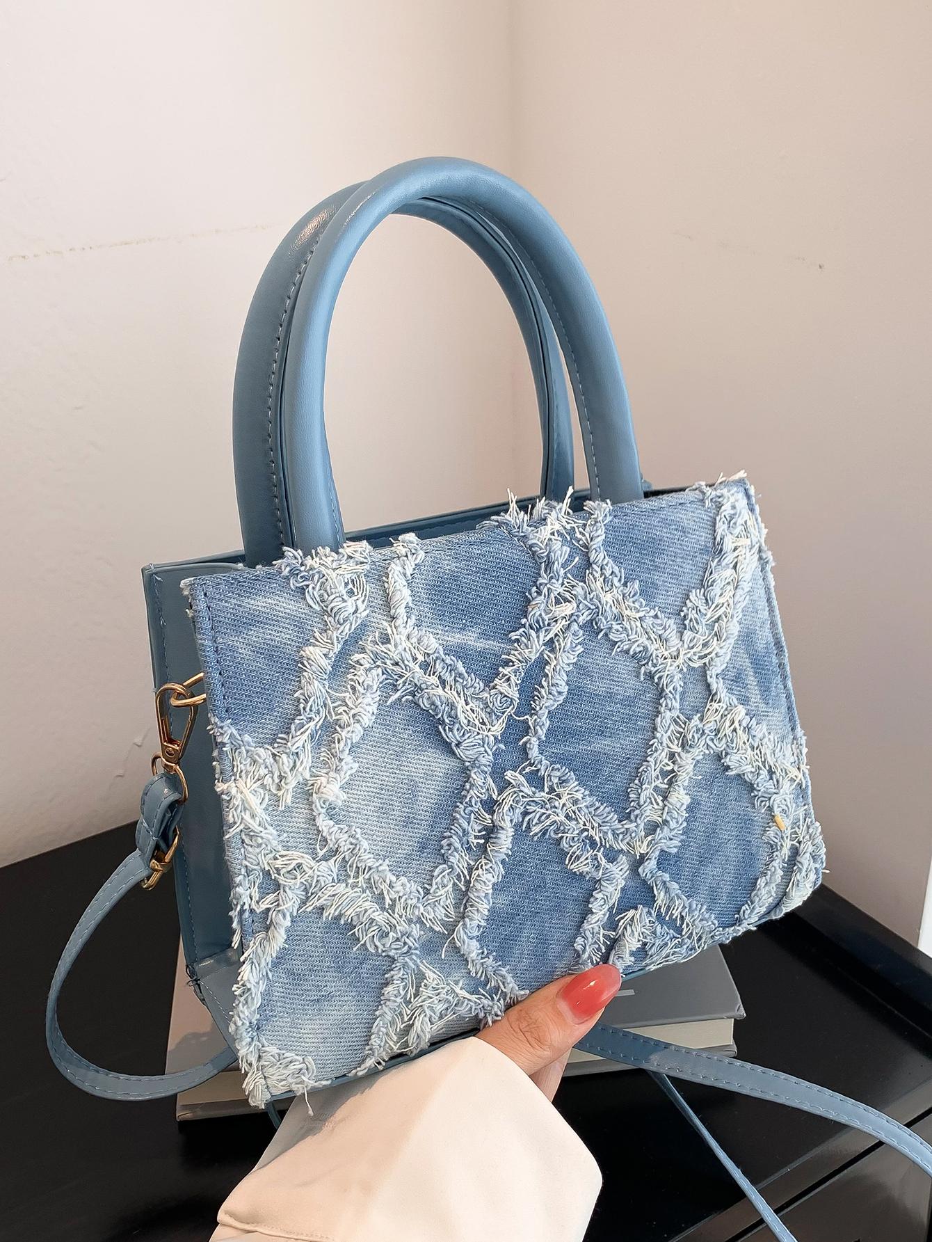 ARLYNE | PU Avondtas met Diamantstructuur & Afneembare Schouderband