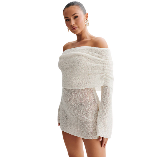 Marissa | Off Shoulder Mini Dress