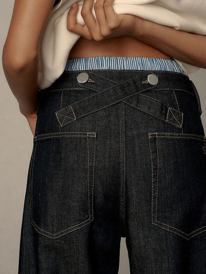 Myra | Low-Rise Tapered Jeans