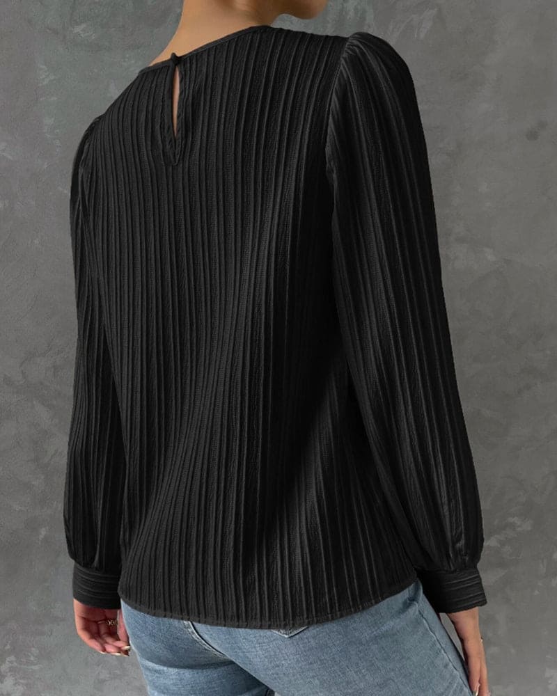 By Olivia | Dames Blouse met Lantaarnmouwen