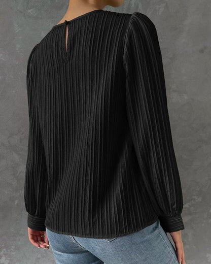 By Olivia | Dames Blouse met Lantaarnmouwen