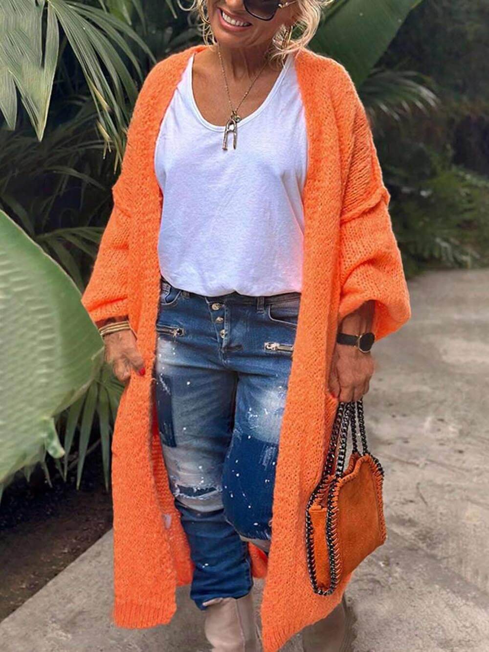 Casual gebreid vest