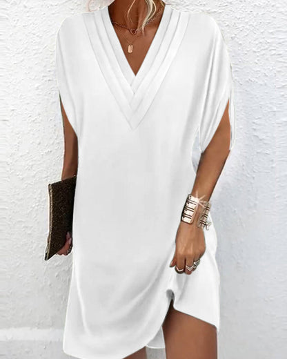 Anna™ | Elegante Jurk met V-Hals