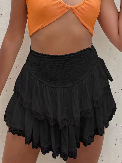 Sized | gebreide trui en minirok