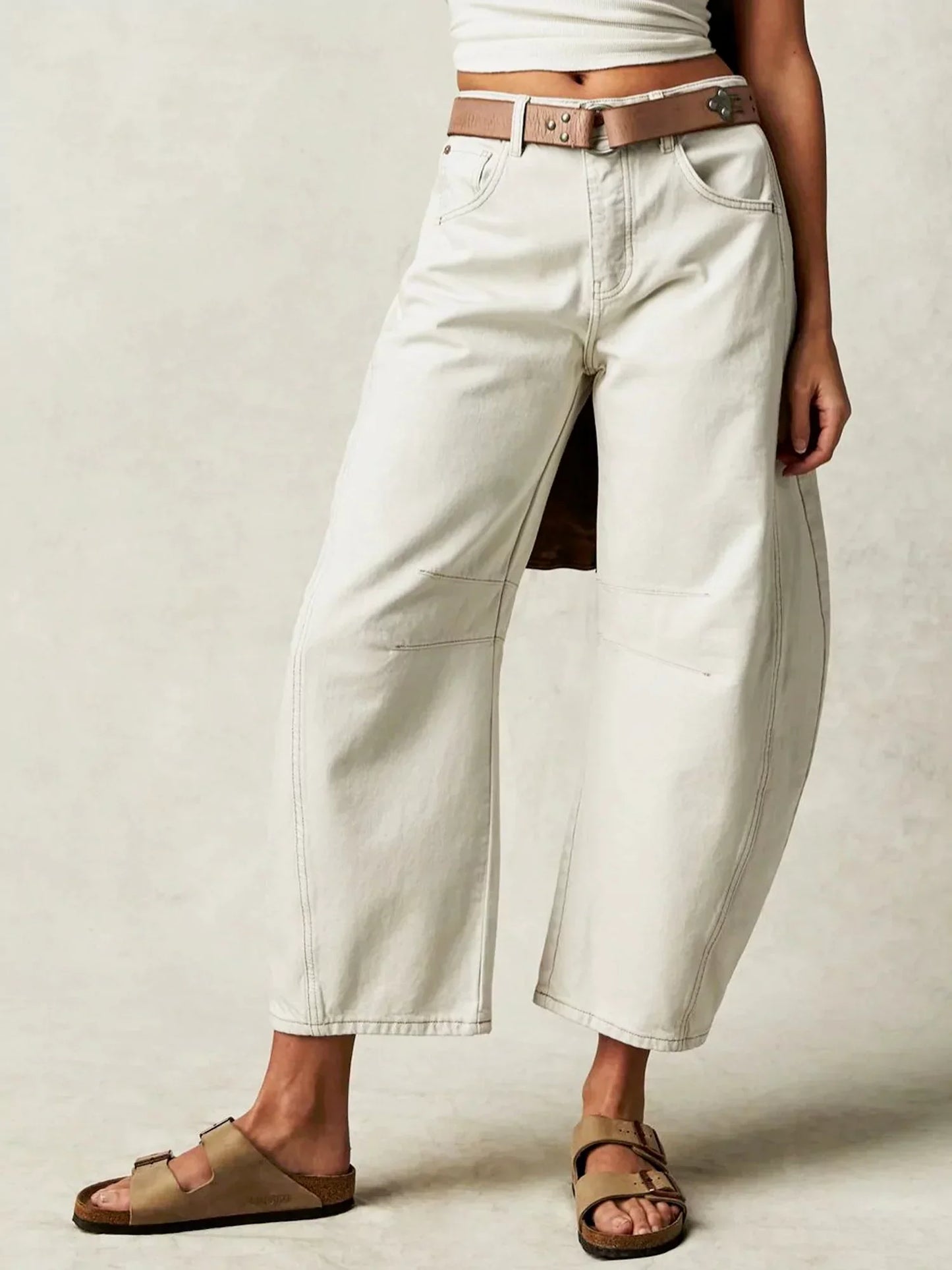 Noa | Luipaard jeans