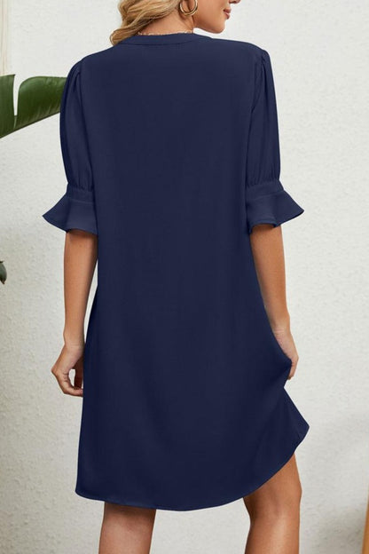 Emélie | Elegante Jurk met V-Hals