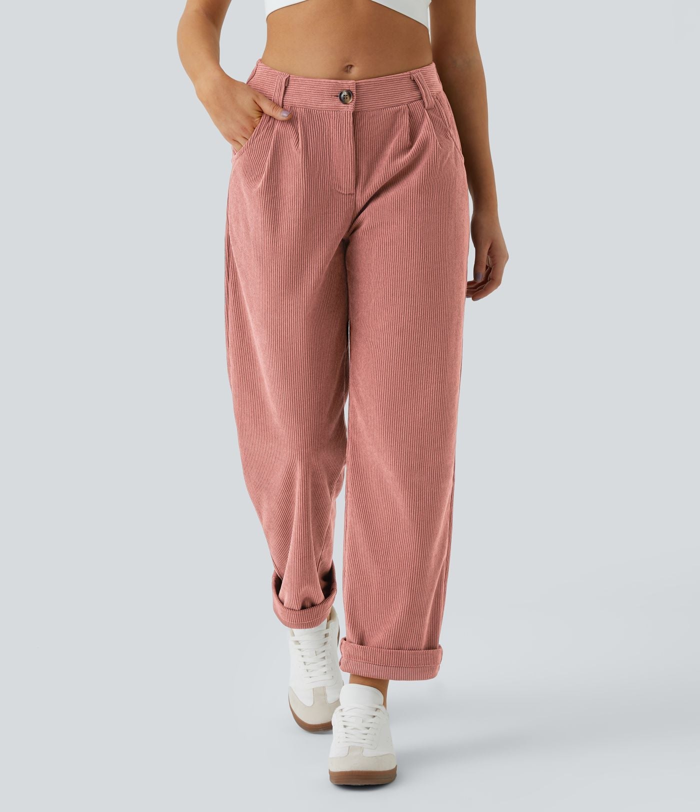 Corry | Casual Corduroy Broek
