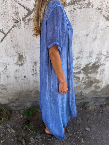 NOVA™ | Loose V-hals Jurk