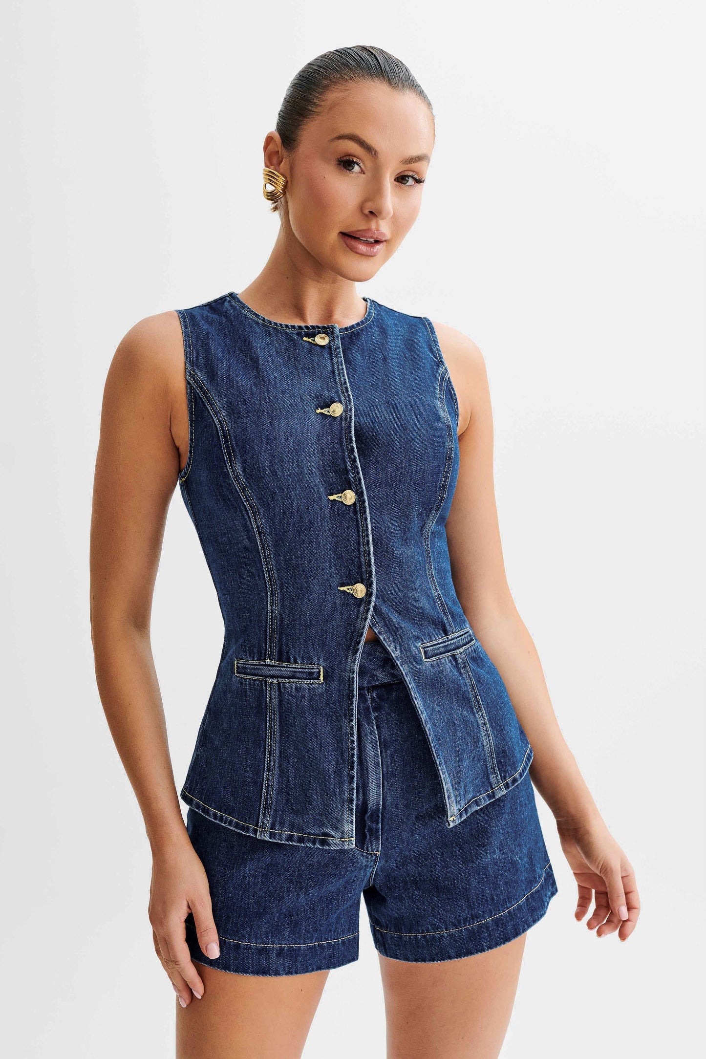 Mila | Denim Set