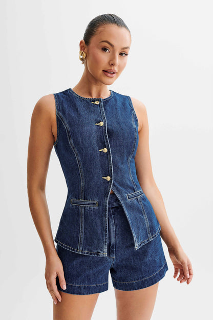 Mila | Denim Set