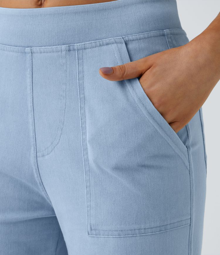 Mandy | Stretchy Cargo Jeans
