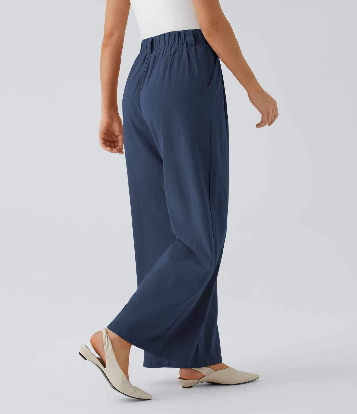 Hailee | Stretchbroek met hoge taille