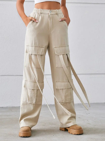 Vinta | Denim Cargo Broek