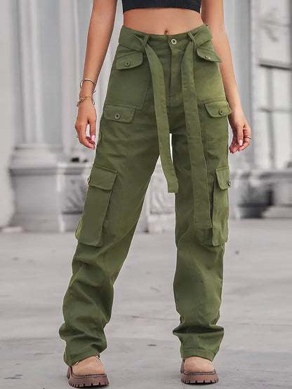 Multi | Denim Cargo Broek