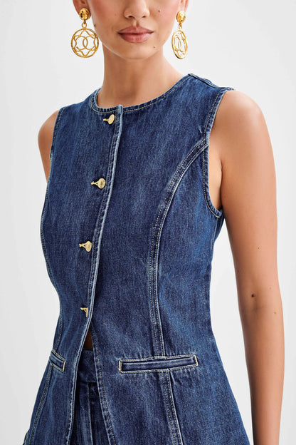 Mila | Denim Set
