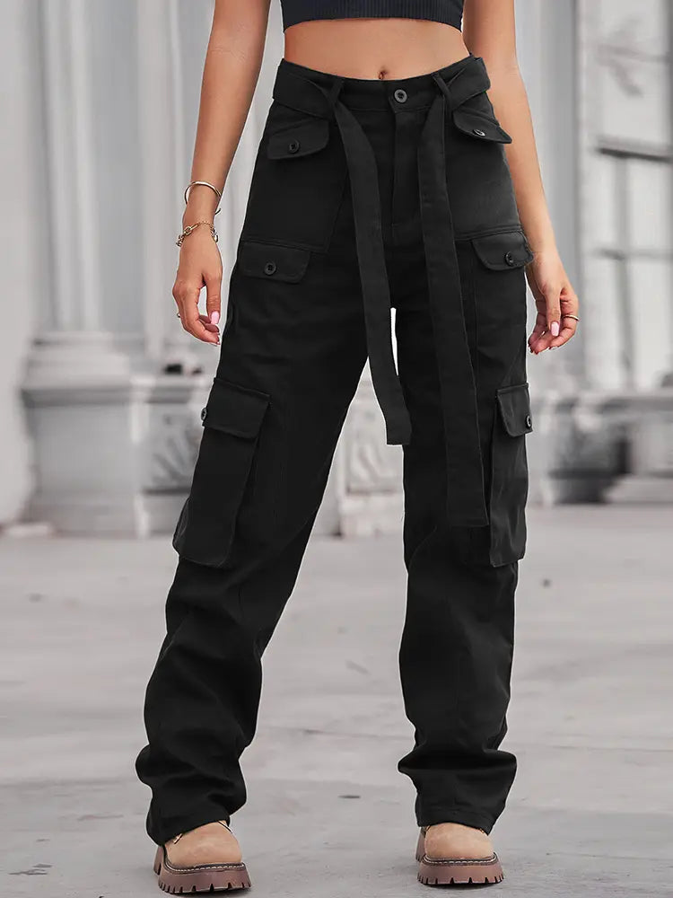 Multi | Denim Cargo Broek