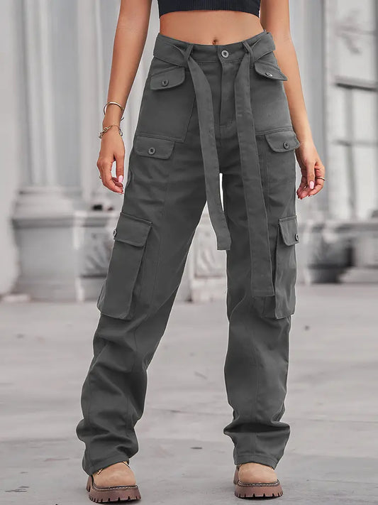 Multi | Denim Cargo Broek